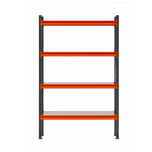 Raft de Depozitare Polirack™ – 350 cm înălțime, 80 cm adâncime, 200–350 kg/nivel