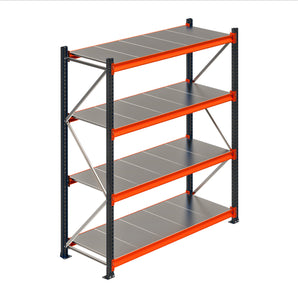 Rafturi Depozitare "Light-Duty", adancime 80 cm, inaltime 250 cm - Raft de depozit Polirack™ 200-350 kg/nivel