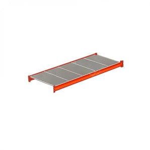Set nivel suplimentar pentru rafturi Polirack cu adancimea de 80 cm - Traverse si polite incluse