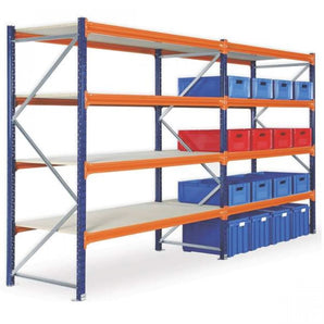 Raft de Depozitare Polirack™ – 350 cm înălțime, 60 cm adâncime, 200–350 kg/nivel