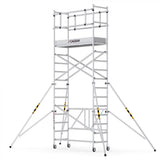 Schela pliabila din aluminiu - Inaltime de lucru 545 cm - Cod: Cagsan F360
